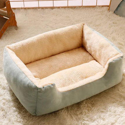 Square pet bed