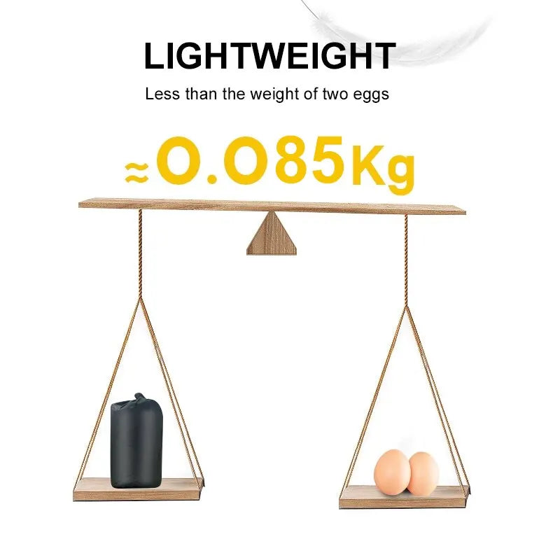 Cojín de camping inflable | Plegable 13 × 6 cm, inflado rápidoAsientosSporting Goods > Outdoor Recreation > Camping & Hiking > Camp Furniture > Air Mattress & Sleeping Pad Accessories