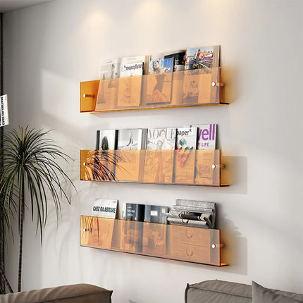 Clear Acrylic Magazine Book Rack