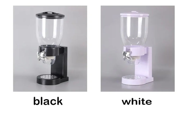 Vertical mechanical food dispensers