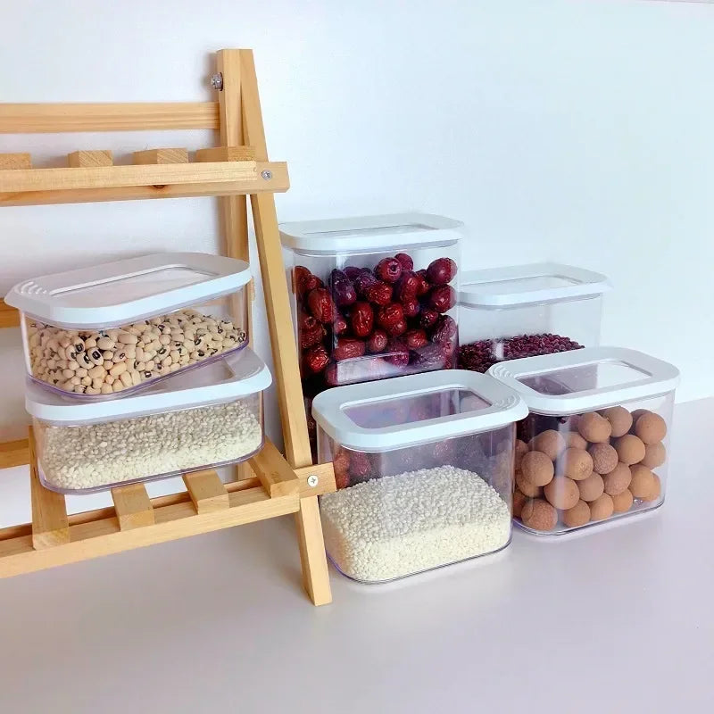 Recipiente hermético de plástico transparente para alimentosTáperesHome & Garden > Kitchen & Dining > Food Storage