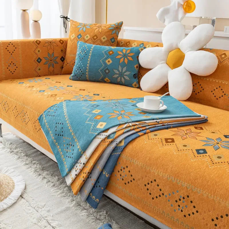 Cubiertas individuales para sofá estilo bohemio universales