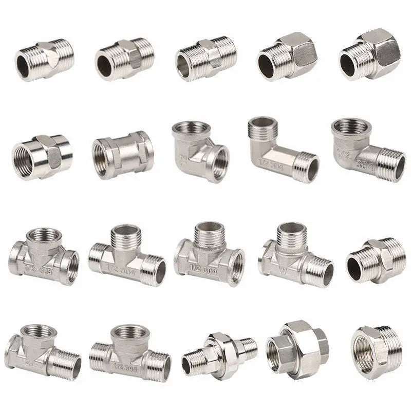 Codo en T de acero inoxidable DN20 a DN15 · Conector reductor para tuberías de agua a alta presiónAdaptadoresHardware > Plumbing > Plumbing Fittings & Supports > Pipe Adapters & Bushings > Adapters