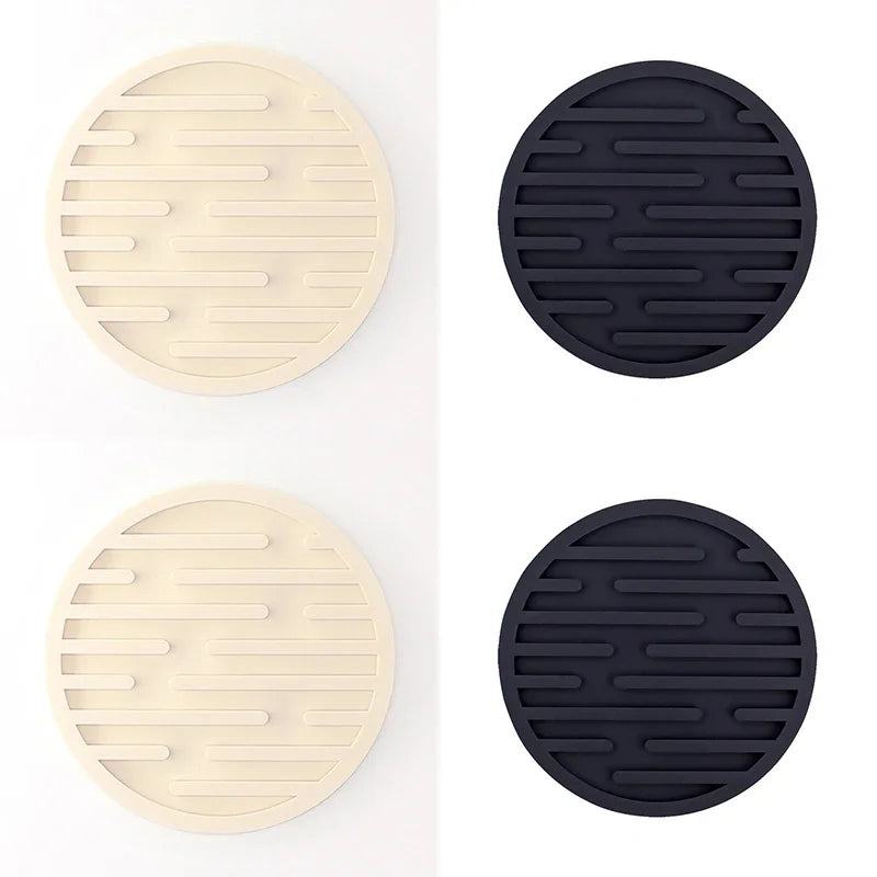 Set de 4 posavasos redondos de silicona antideslizantes de 10 cmPosavasosHome & Garden > Kitchen & Dining > Barware > Coasters