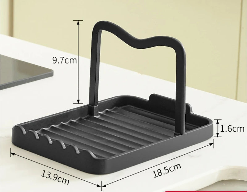 Soporte plegable multifuncional para accesorios de cocinaSoportes utensilios de cocinaHome & Garden > Kitchen & Dining > Kitchen Tools & Utensils > Kitchen Organizers > Kitchen Utensil Holders & Racks > Kitchen Utensil Holders
