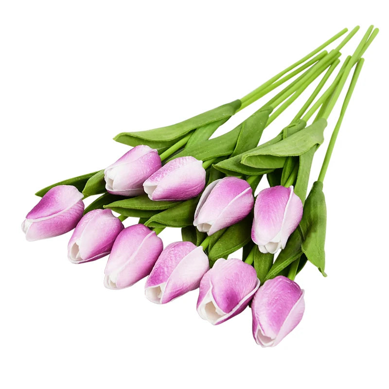 Tulipanes artificiales pack 10 unidadesFlores artificialesHome & Garden > Decor > Artificial Flora > Artificial Flowering Plants