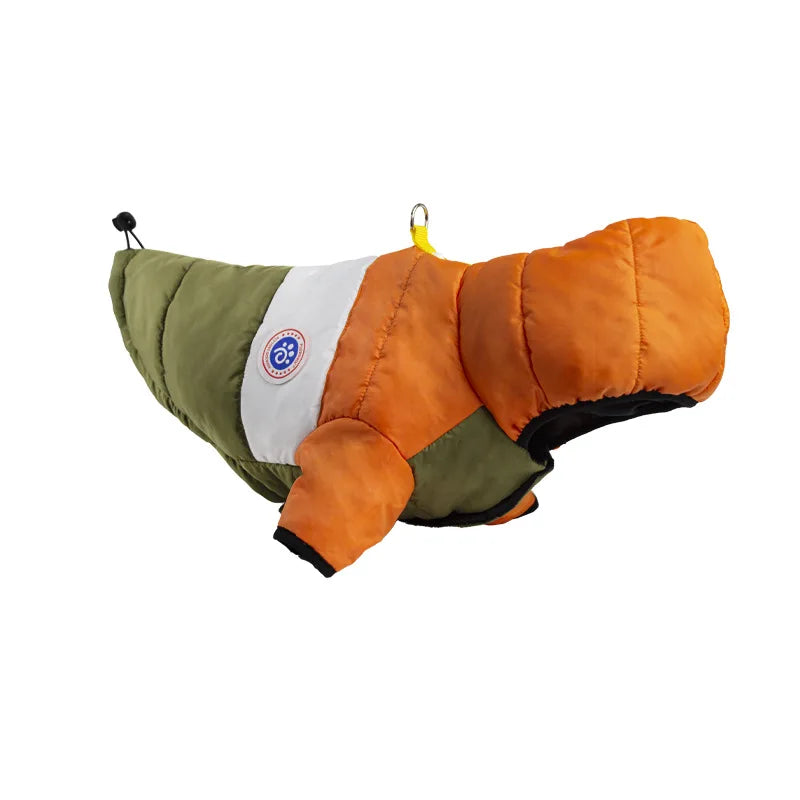 Chaqueta multicolor de invierno cálida e impermeable para perrosRopaAnimals & Pet Supplies > Pet Supplies > Pet Apparel > Pet Coats