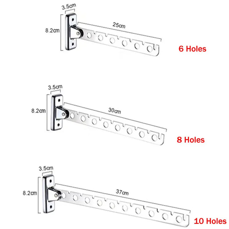 Colgador de metal plegable