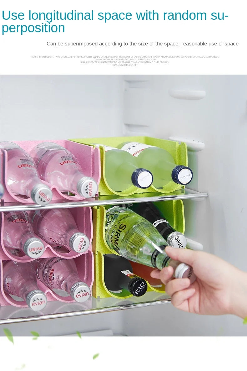 Fridge Organizer Shelves for Bottles