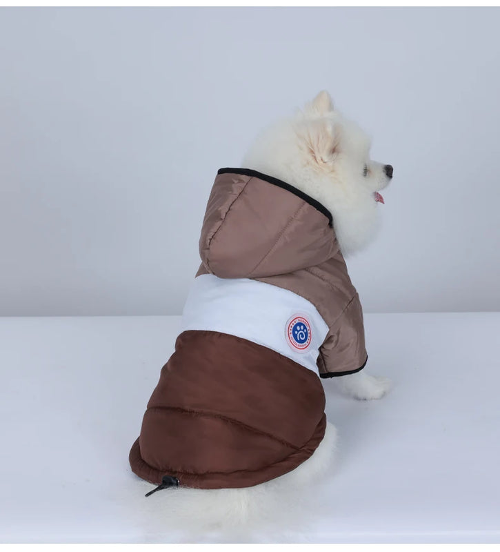 Chaqueta multicolor de invierno cálida e impermeable para perrosRopaAnimals & Pet Supplies > Pet Supplies > Pet Apparel > Pet Coats