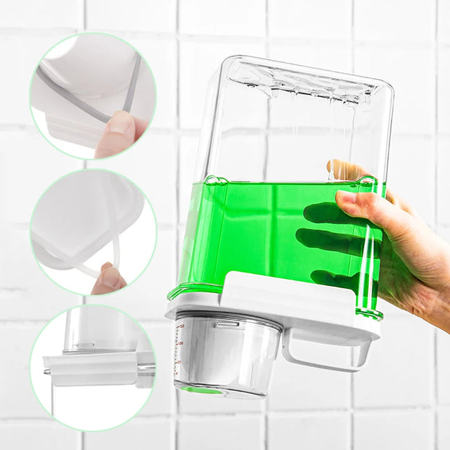 Airtight laundry detergent dispenser 3 sizes