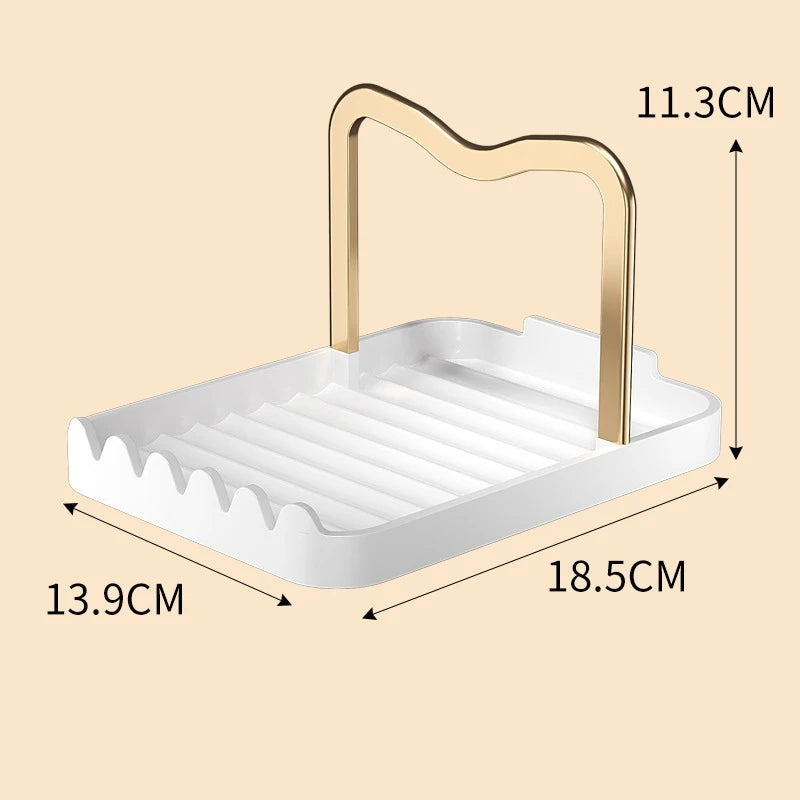 Soporte plegable multifuncional para accesorios de cocinaSoportes utensilios de cocinaHome & Garden > Kitchen & Dining > Kitchen Tools & Utensils > Kitchen Organizers > Kitchen Utensil Holders & Racks > Kitchen Utensil Holders