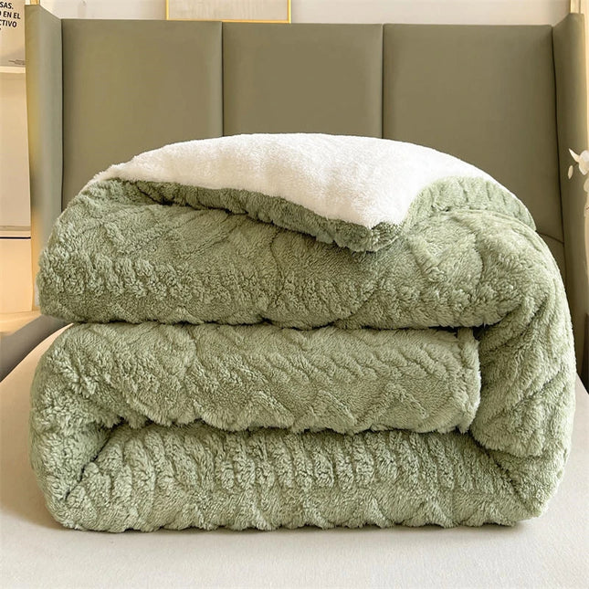 High-end thick warm blankets