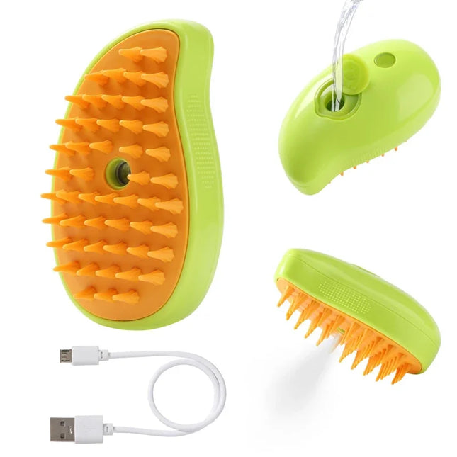 Steam comb for pets