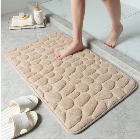 Alfombrilla de baño con relieve