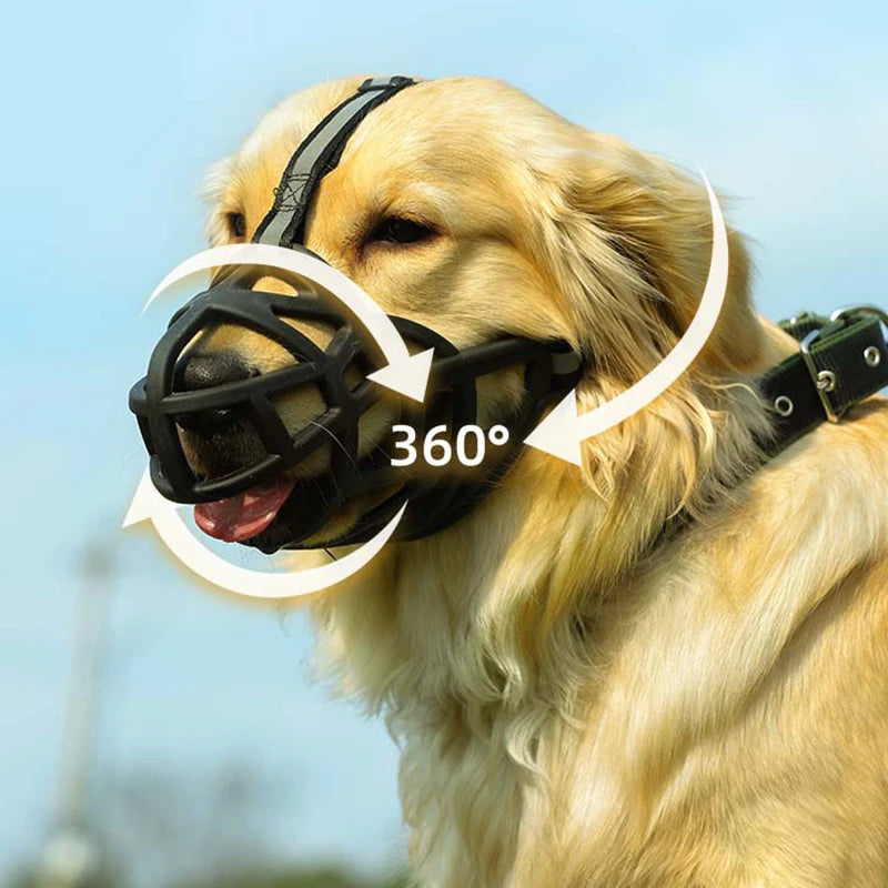Bozal ajustable de silicona para perros - Resistente y transpirableBozalesAnimals & Pet Supplies > Pet Supplies > Pet Muzzles