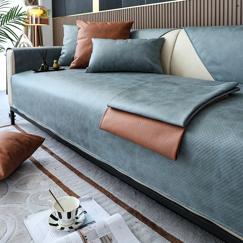 Cubiertas para sofá de polipiel impermeableFundas de sofá