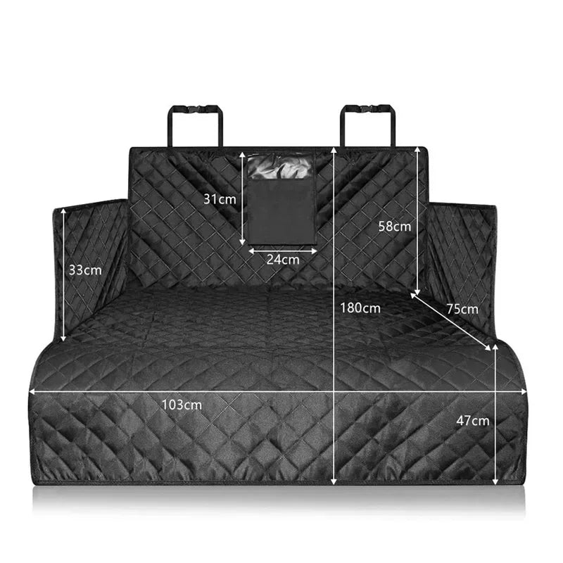 Funda impermeable para asiento o maletero de coche para mascotasAccesoriosAnimals & Pet Supplies > Pet Supplies > Vehicle Pet Barriers > Backseat Barriers