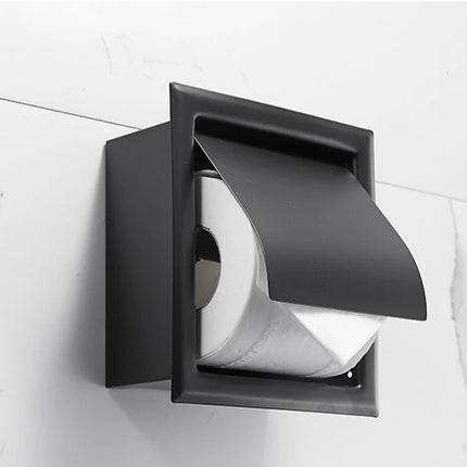 Porte-papier toilette intégré