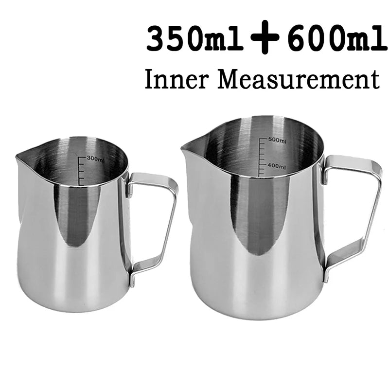 Jarras de barista con medidor para hacer espuma de lecheJarrasHome & Garden > Kitchen & Dining > Kitchen Appliance Accessories > Coffee Maker & Espresso Machine Accessories > Frothing Pitchers