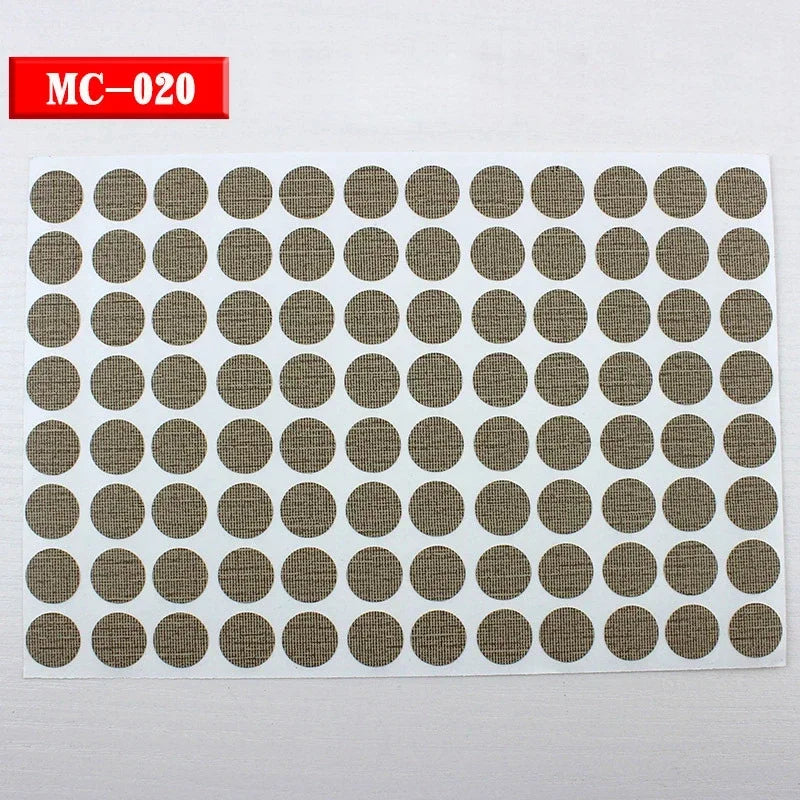 Cubiertas adhesivas para tornillos de madera pack 96 unidades 15mmProtectores para muebles