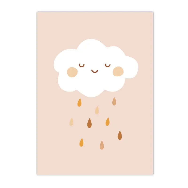 Impresiones en Lienzo Infantil – Arcoíris, Nubes y Sol | Decoración Moderna para NiñosCuadrosHome & Garden > Decor > Artwork > Posters, Prints, & Visual Artwork > Posters