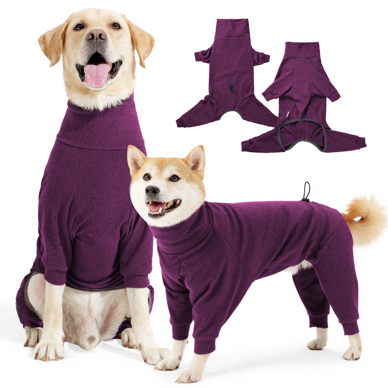 Forro polar térmico y cortavientos con cuello alto para perrosRopaAnimals & Pet Supplies > Pet Supplies > Pet Apparel