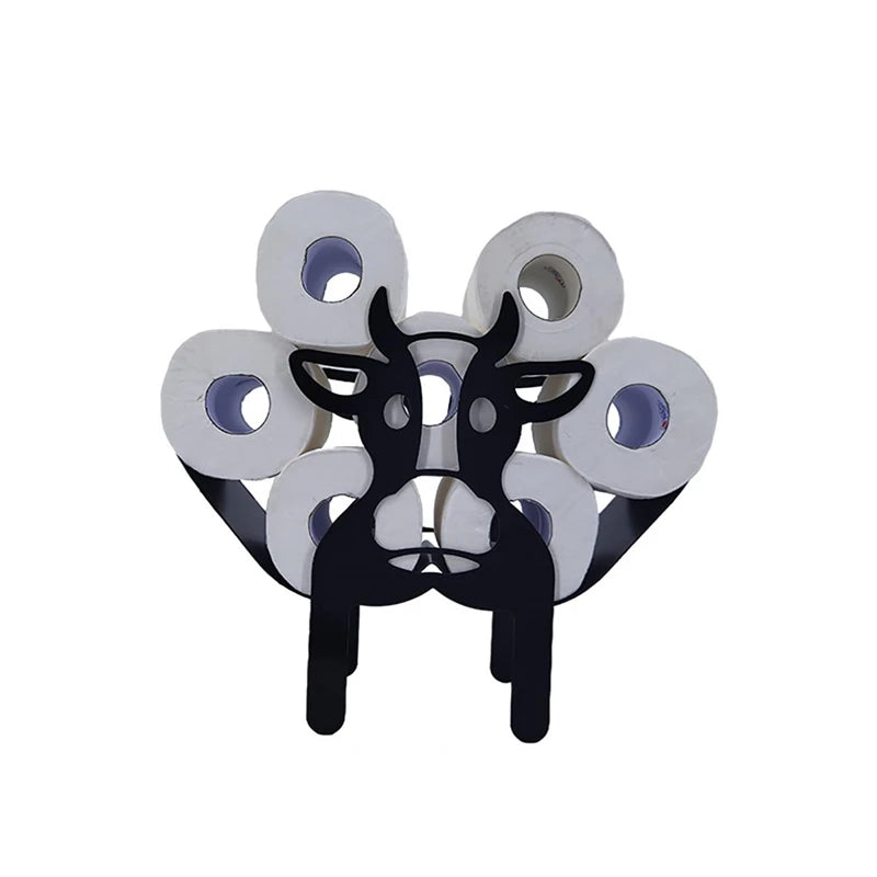 Soporte de hierro para papel higiénicoSoportes para papel