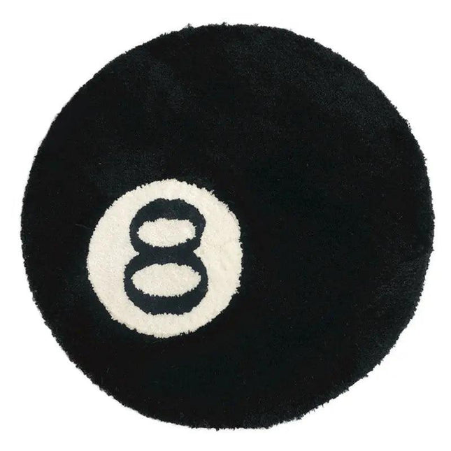 Tapis design boule de billard