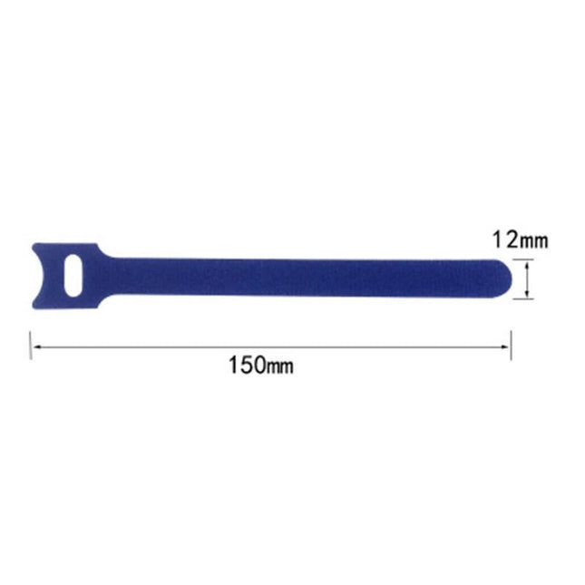 Attaches de câble amovibles en nylon réutilisables, 30 pièces