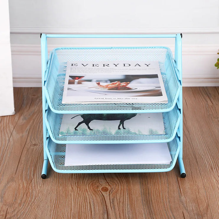 3 Tier Office File Tray