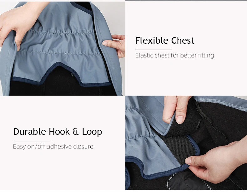 Chaqueta impermeable para perros grandes con forro de lanaRopaAnimals & Pet Supplies > Pet Supplies > Pet Apparel > Pet Coats