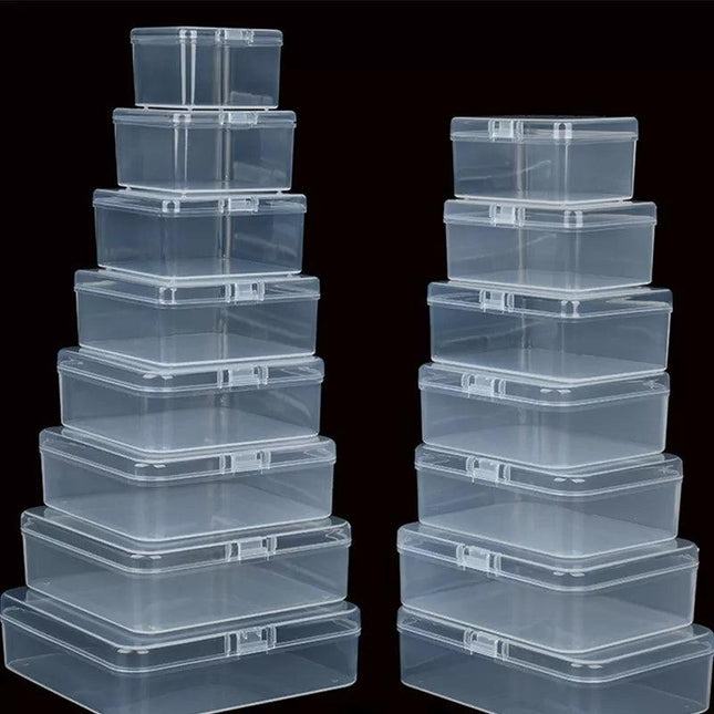 Transparent PP Plastic Box Jointed Rectangular Square Packaging Box