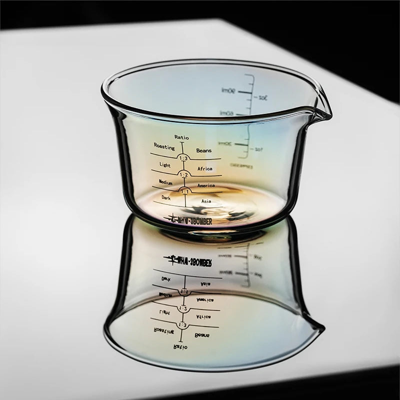 Vaso medidor de espresso de vidrio borosilicato 120 mlTazas medidorasHome & Garden > Kitchen & Dining > Kitchen Tools & Utensils > Measuring Cups & Spoons > Measuring Cups