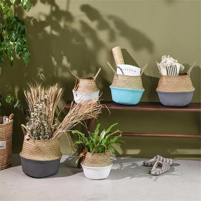 Storage baskets for plants and ornaments