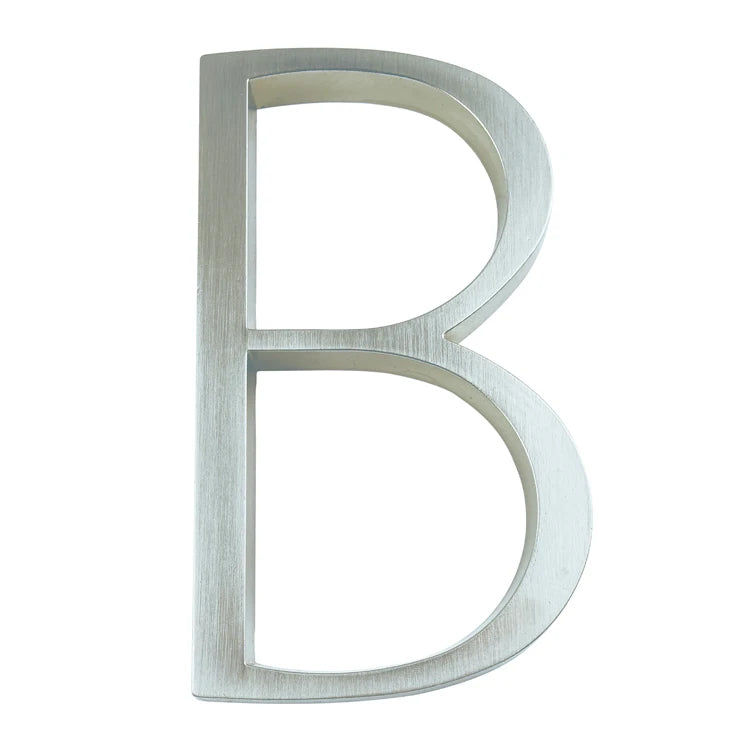 Números y letras flotantes para casasNúmeros