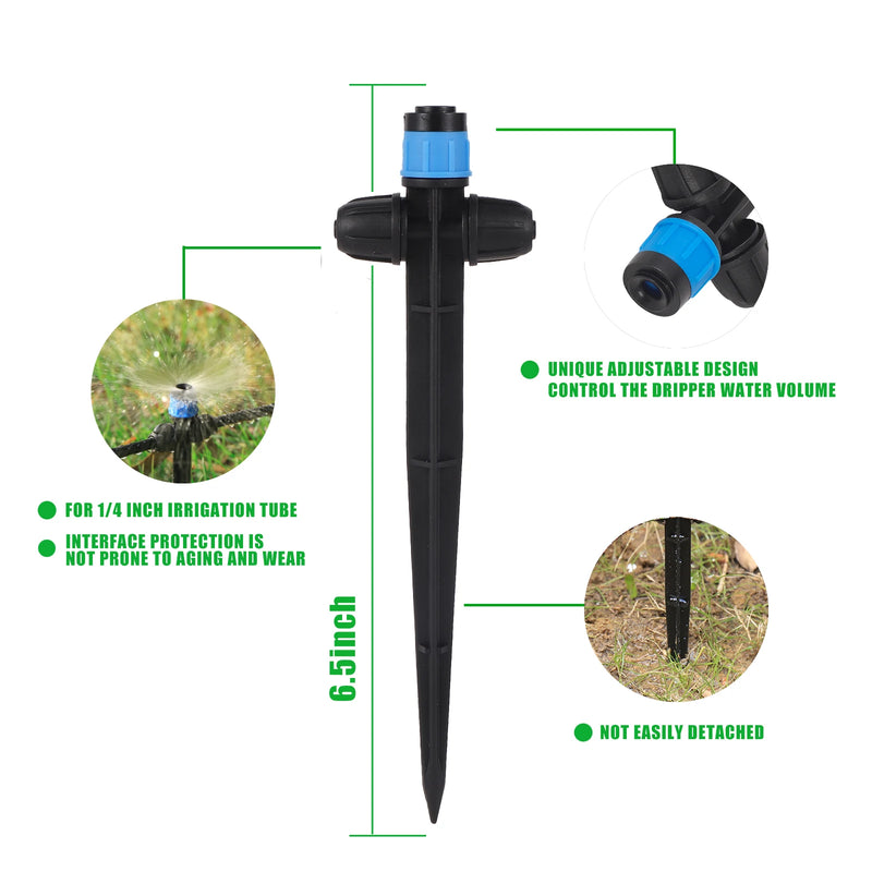 Rociador de agua con punta de 8 agujeros para jardínRiego