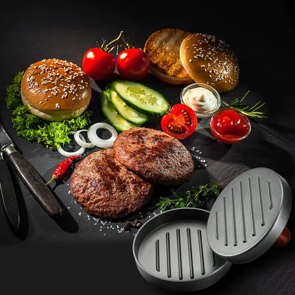 Stainless Steel Non-Stick Burger Press