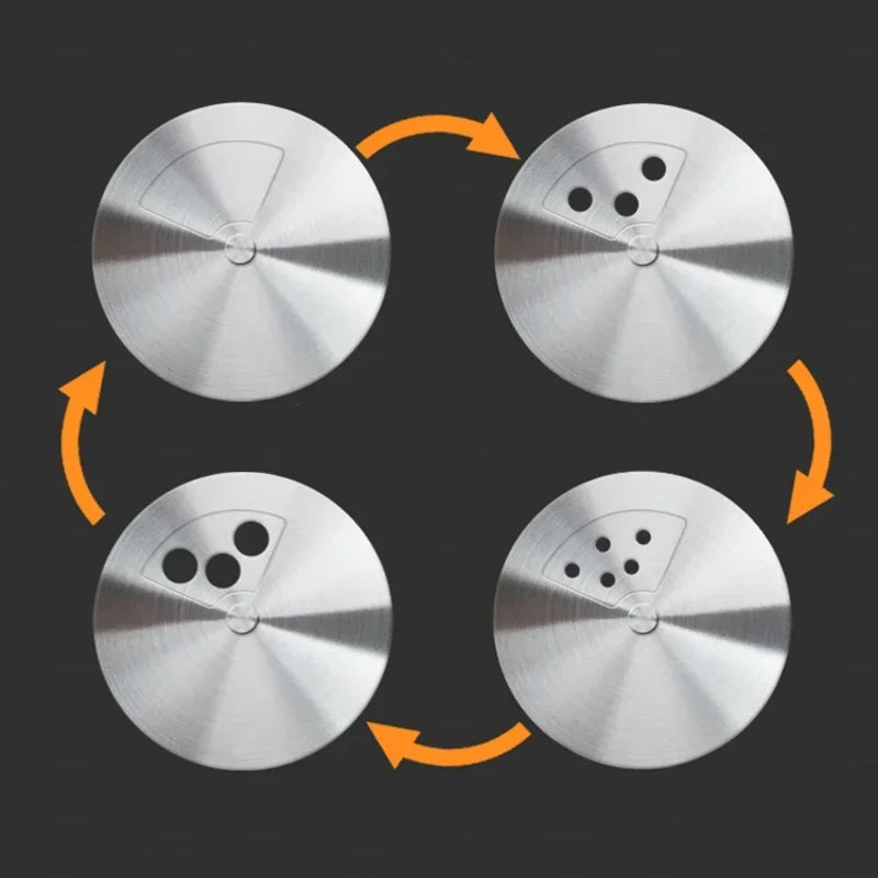 Recipiente de acero inoxidable para especias y hierbasEspecierosHome & Garden > Kitchen & Dining > Kitchen Tools & Utensils > Kitchen Organizers > Spice Organizers