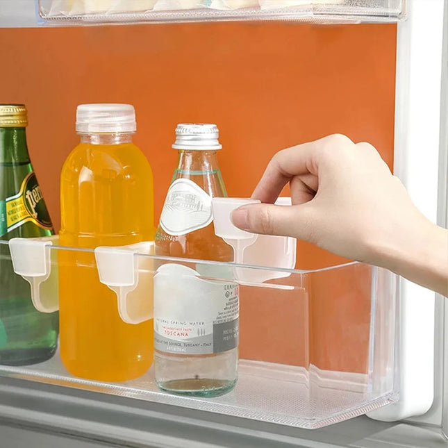 Retractable Plastic Refrigerator Storage Divider