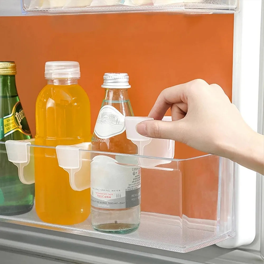 Divisor de plástico retráctil para almacenamiento de refrigerador