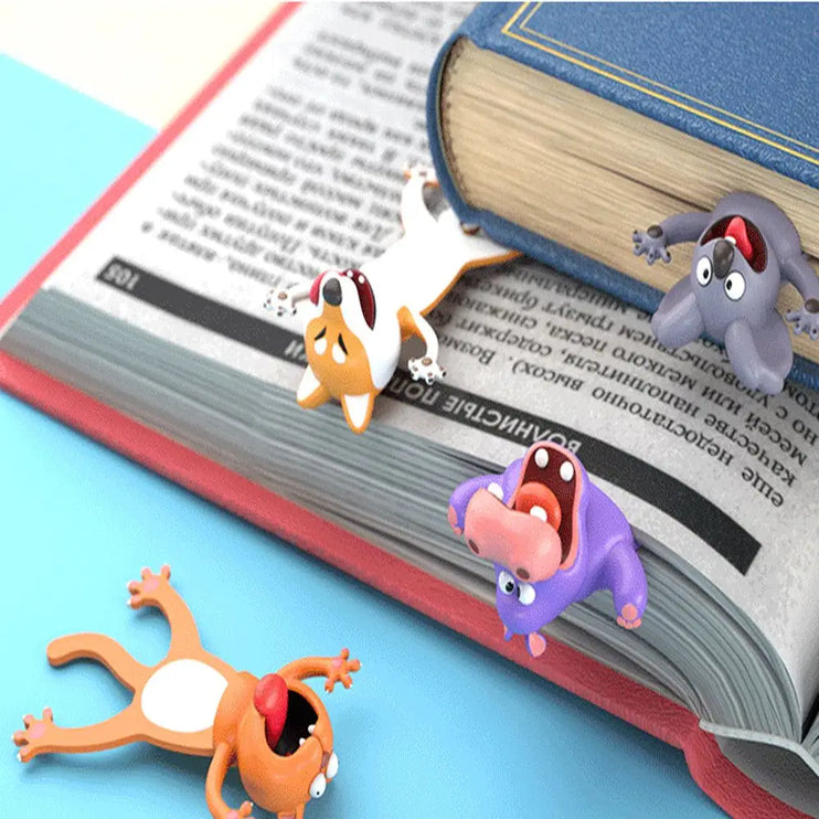 3D Cartoon Animal Bookmark