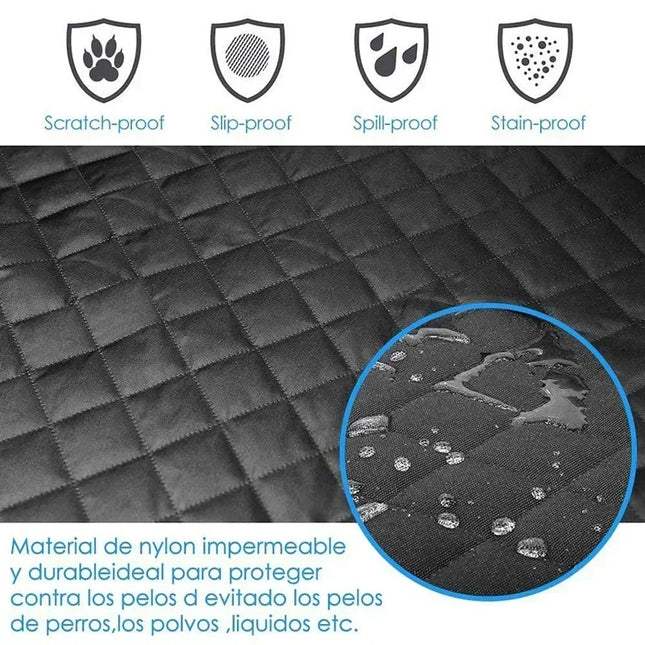 Funda impermeable para asiento o maletero de coche para mascotas