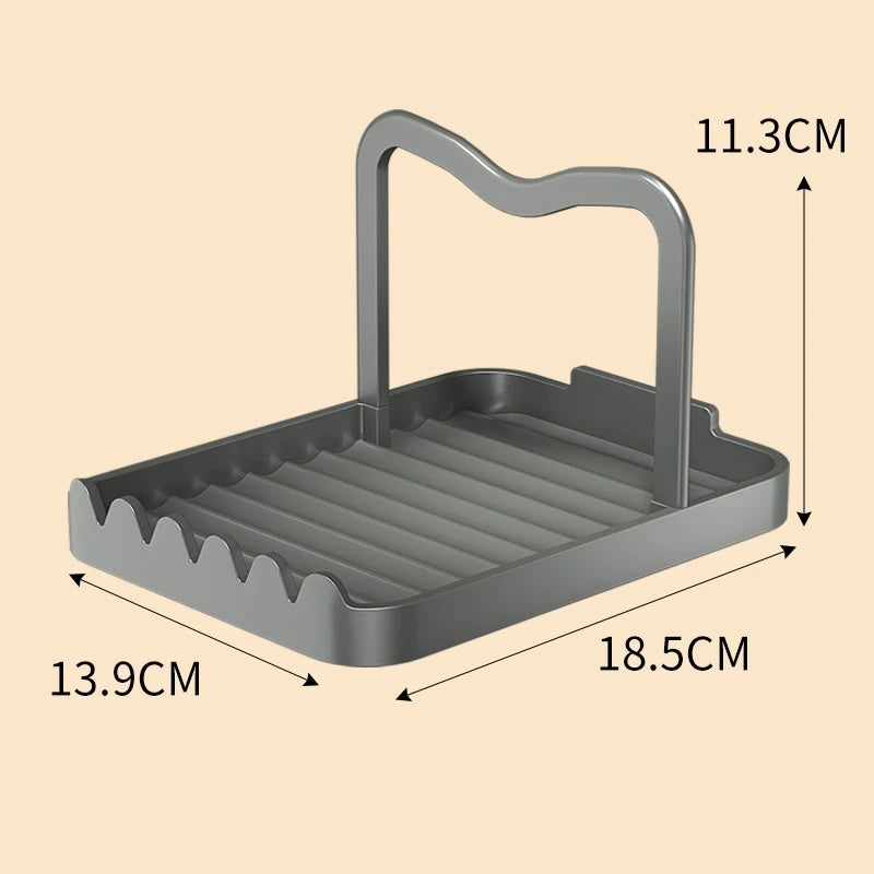 Soporte plegable multifuncional para accesorios de cocinaSoportes utensilios de cocinaHome & Garden > Kitchen & Dining > Kitchen Tools & Utensils > Kitchen Organizers > Kitchen Utensil Holders & Racks > Kitchen Utensil Holders