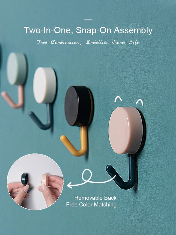 Ganchos de pared autoadhesivos de colores pack 10 unidadesColgadoresHome & Garden > Household Supplies > Storage & Organization > Storage Hooks & Racks > Utility Hooks