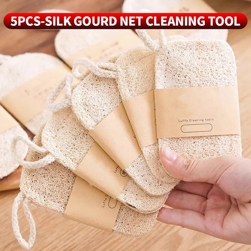 Esponja de luffa natural biodegradable | Doble capa para limpieza de cocina | Pack 1/5/10 unidadesEsponjasHome & Garden > Household Supplies > Household Cleaning Supplies > Sponges & Scouring Pads