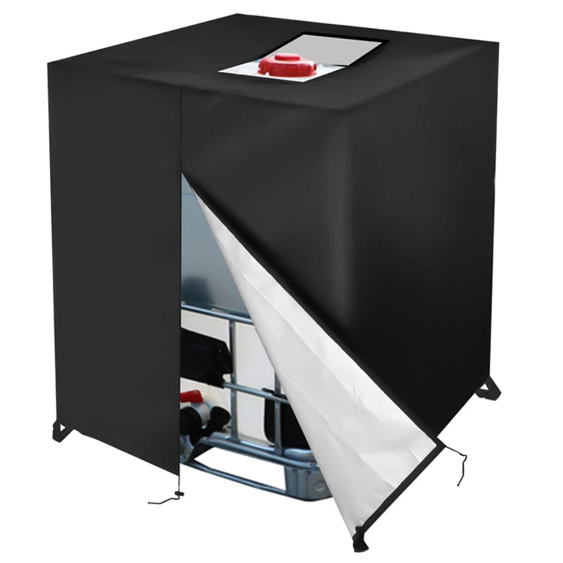 Funda protectora para depósito de agua de lluvia con protección UVFundas protectoras