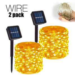 Cálida x2 cable / 7M 50LED 400mAh