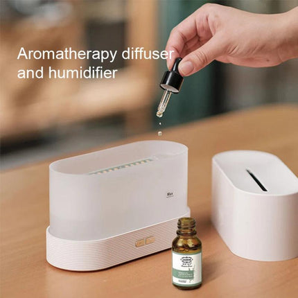 Aroma diffuser and air humidifier with light