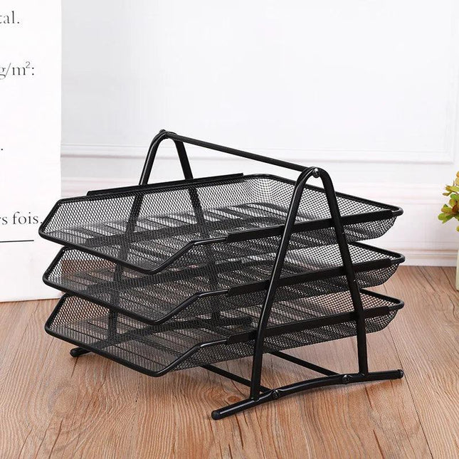 3 Tier Office File Tray